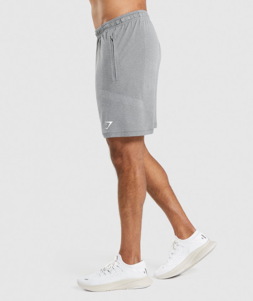 Men's Gymshark Vital Light Shorts Grey | CA DA1607